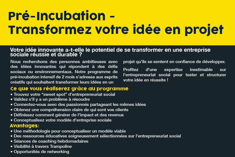 Transformez votre idée en projet