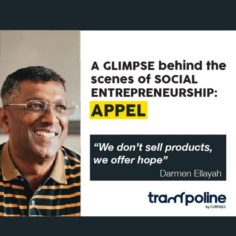 A glimpse behind the scenes of social entrepreneurship: APPEL