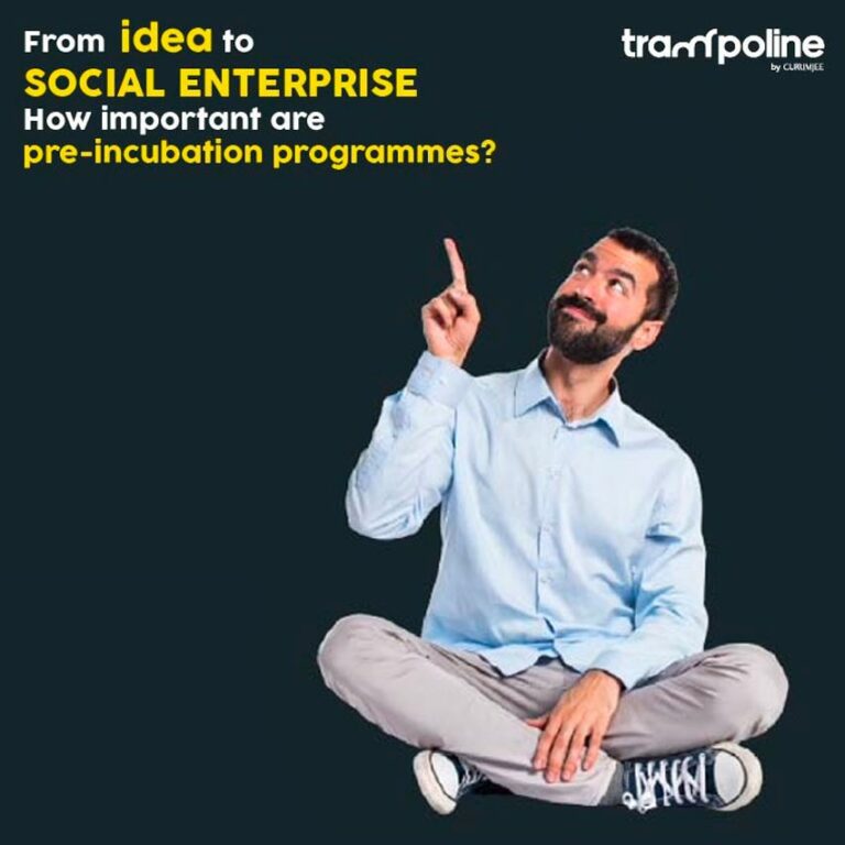 From idea to social enterprise. How important are pre-incubation programmes?